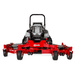 Exmark Lazer Z Diesel 144-inch zero turn mower with UltraCut Flex Wing deck designed for large commercial mowing and high-productivity landscaping jobs