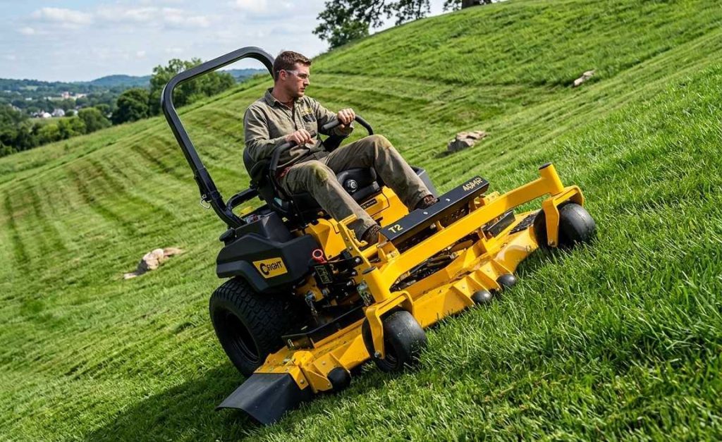 The Method to Mowing Inclines Safely